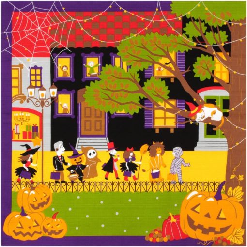 halloween octobre furoshiki